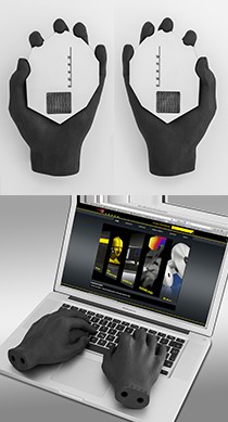 LD.COM-乐动（中国）
 通用笔记本电脑双手模型